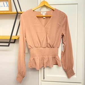 Japna long sleeve ruffles S